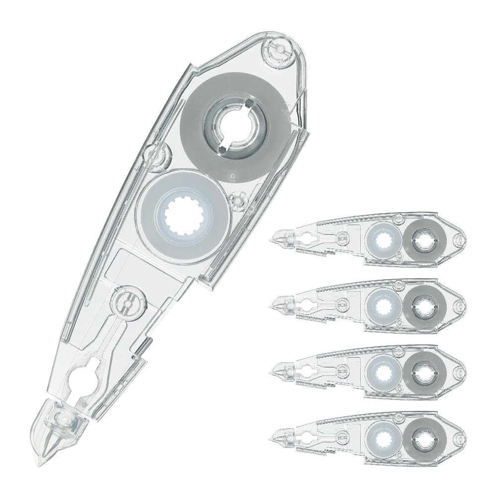 Tombow MONO Air Pencil Correction Tape Cartridges x (5mm 6m), 5-Pack, CT-PAR5-5P