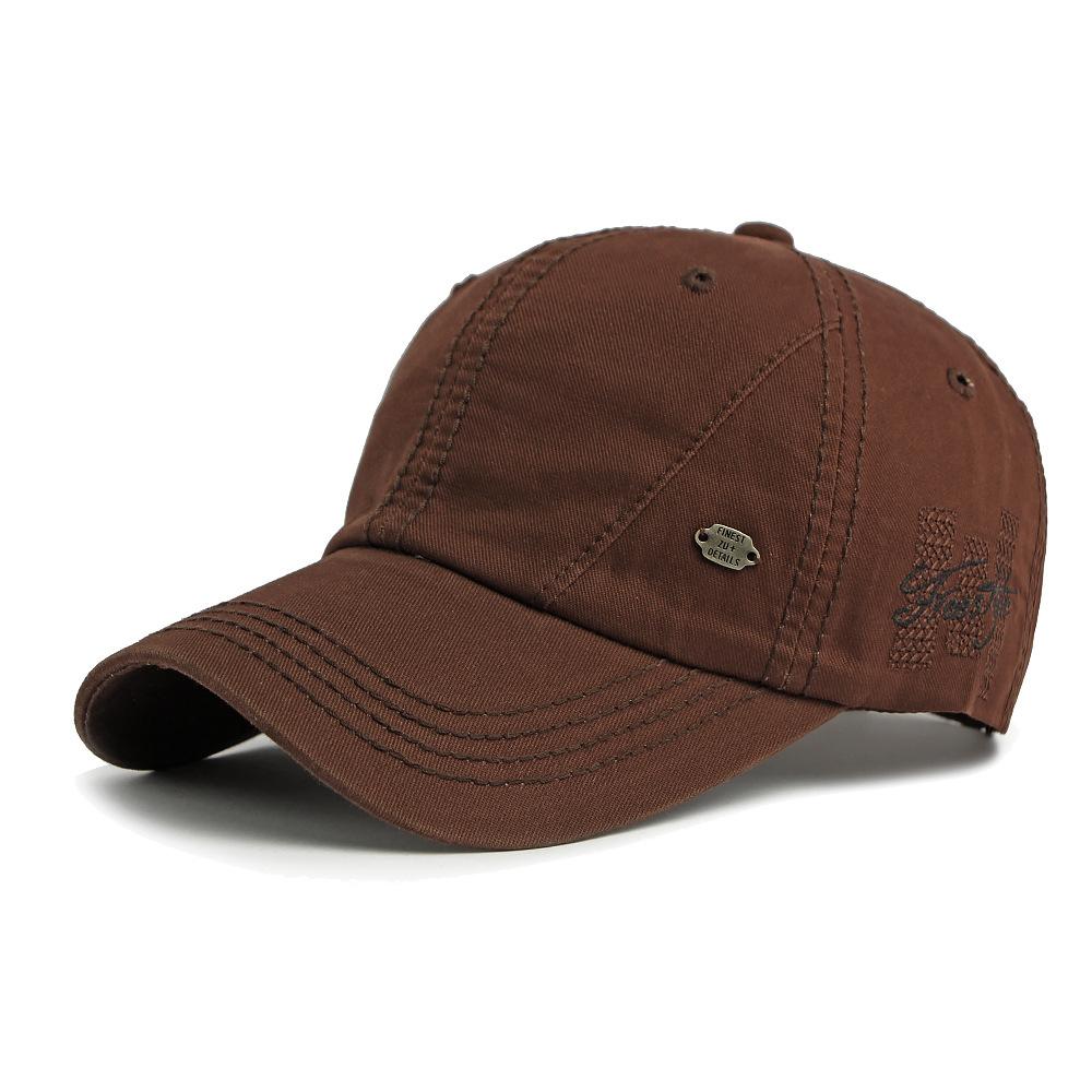 Cotton Hat Women Baseball Cap Embroidered Cap Men's Sunscreen Hat