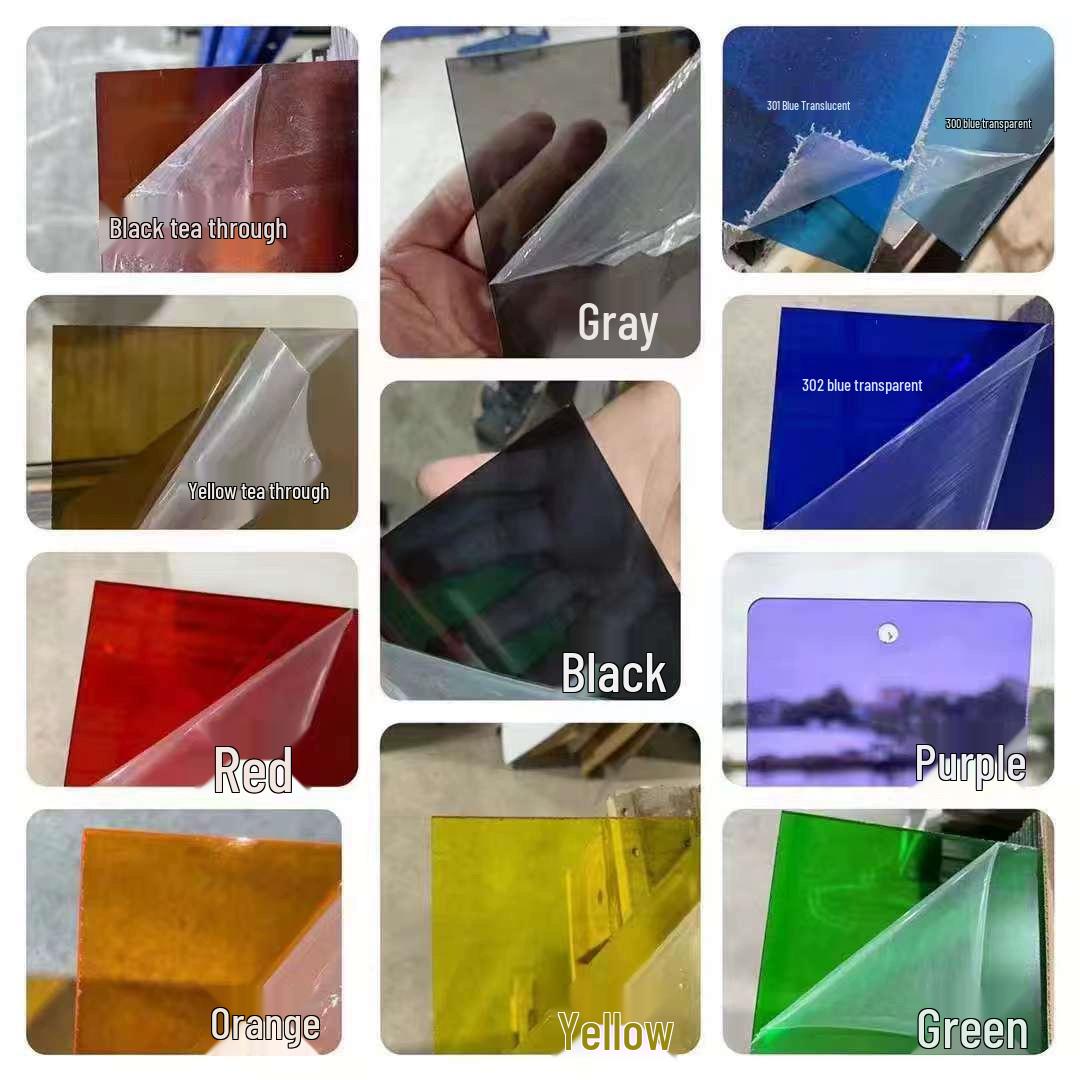 Colored Acrylic Pegboard | Customizable Storage | 3.5-8.10mm Options