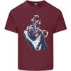 Women's Graphic Tee Megalodon v Great White Shark v Scuba Diver Mens Cotton T-Shirt Tee Top