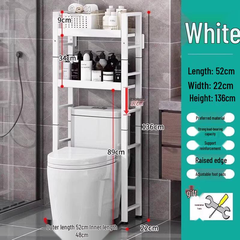 

LIEI Bathroom Toilet Wall Shelf