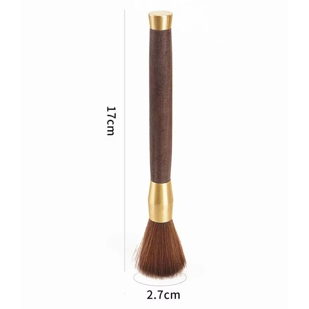 1Pcs Wooden Handle Espresso Machine Cleaning Brush  For Home Kitchen Barista Cafe Use