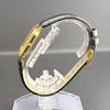 Gebruikt [Zeldzaam & Mooi] Oud Citizen Tank Gouden Quartz Herenhorloge Retro