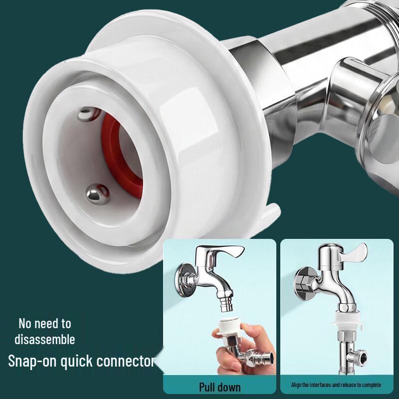 KEGOO Dual Outlet Washing Machine Faucet Splitter