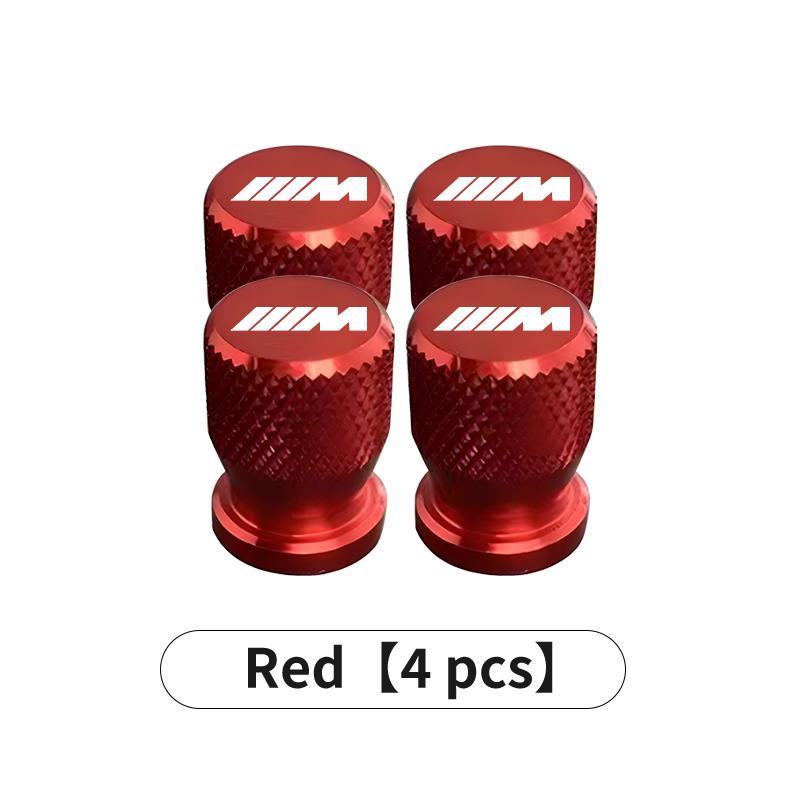 For BMW Car Tire Valve Checkered Metal Narrow Mouthpiece Style Cap Accessory X2 X3 X4 X5 X6 X7 G20 G30 6GT E46 E90 E60 F10 E39