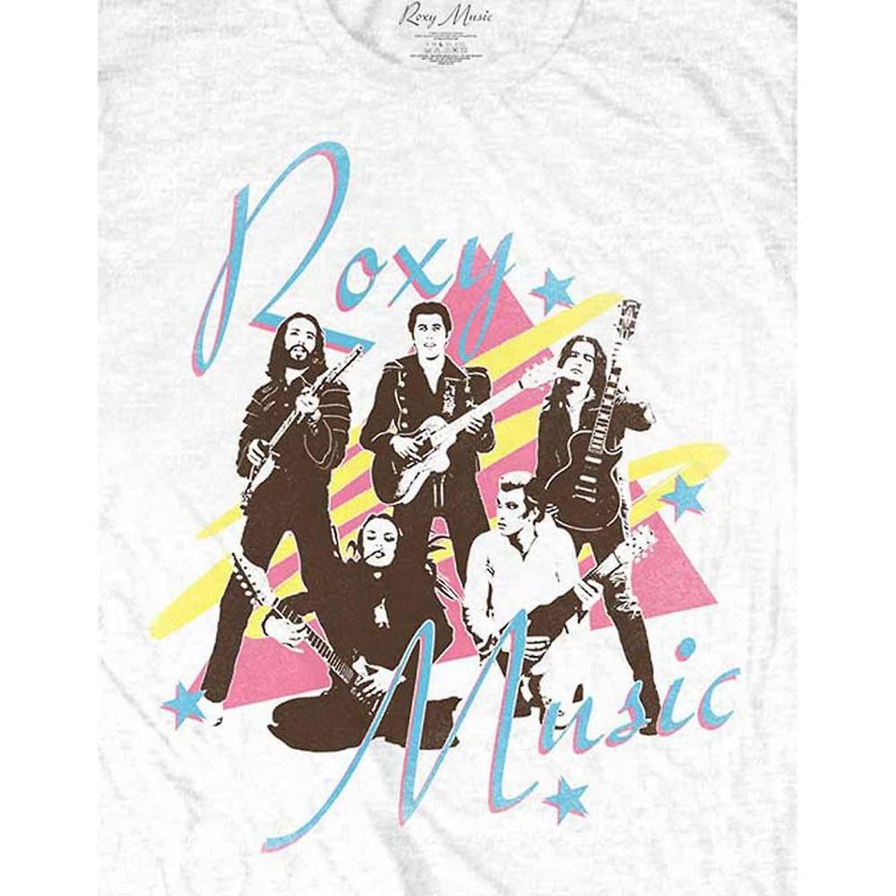 Roxy Music Unisex-Erwachsene Gitarren-Baumwoll-T-Shirt