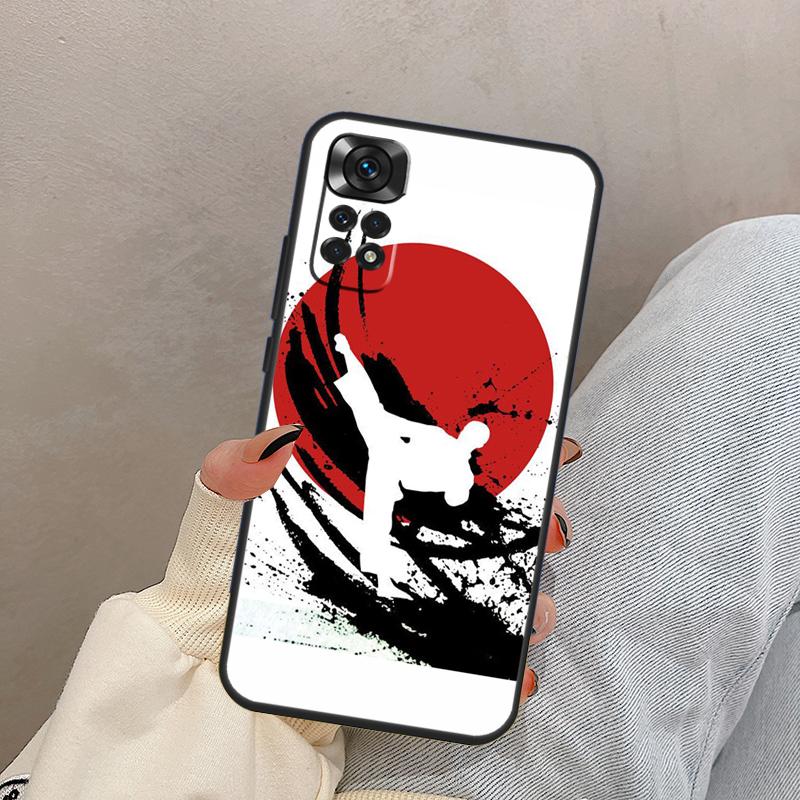 Japan Martial Aikido For Xiaomi Redmi Note 13 9 10 11 12 14 15 Pro Plus Case Cover For Redmi 14C 10C 12C 13C 15C