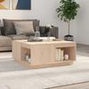 Day and Night - Day and Night Solid Pine Wood Coffee Table 80x81x36.5 Cm