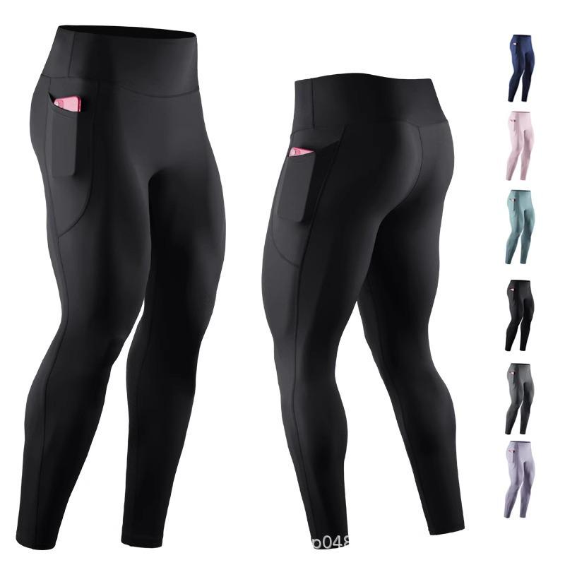 Men s Quick Dry Compression Sports Tights – High Stretch Base Layer Running & Basketball Fitness Pants XL чёрный