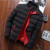Giacca Sportiva da Uomo Ispessita Autunno/Inverno con Collo Alto Imbottita in Cotone - Cappotto Caldo Casual da Esterno