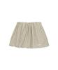 Kisyoleu Shirred Mini Skirt_Beige Check
