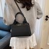 Solid Color Temperament Versatile Handbag Summer New High-end Texture Atmospheric Tote Bag Shoulder Messenger Bag Women