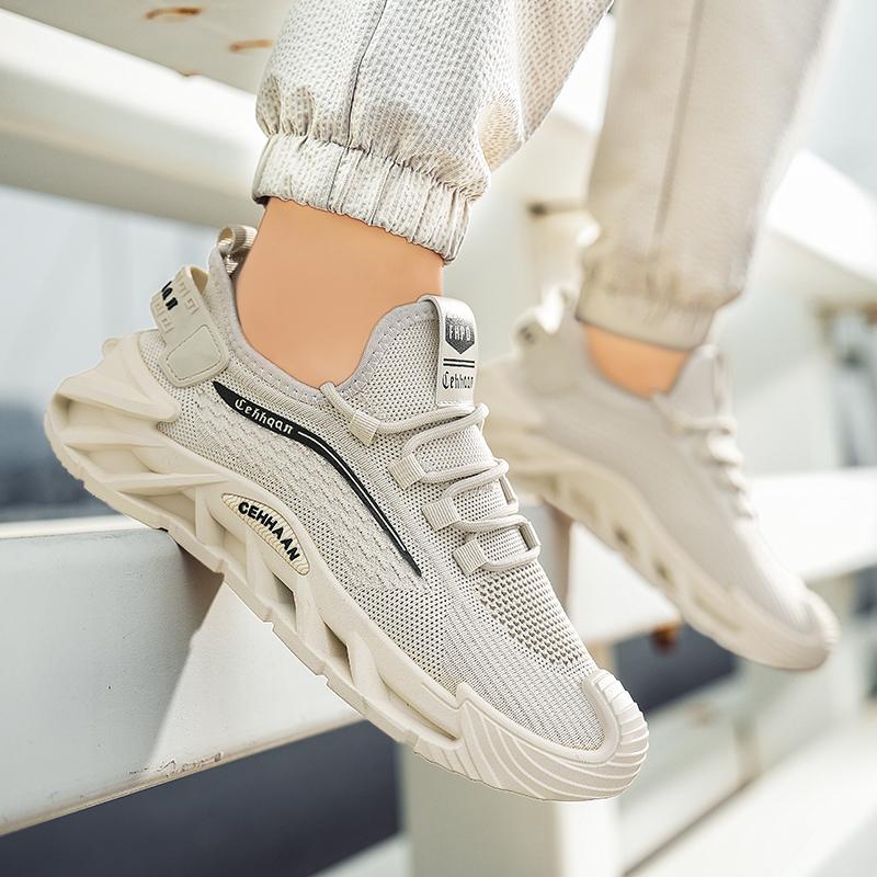 Fashion Men Sports Shoes Luxury Casual Sneakers Mesh Running Shoes Summer Lightweight Platform Fashion Basketball Walking Shoes for Men