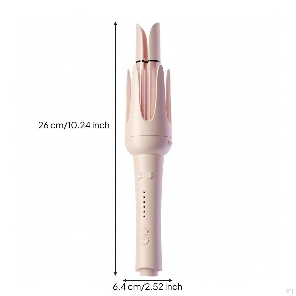 Hair Straightener and Curler 2in1 Curling Iron with Brush Attachment CeramicCoated Interchangeable