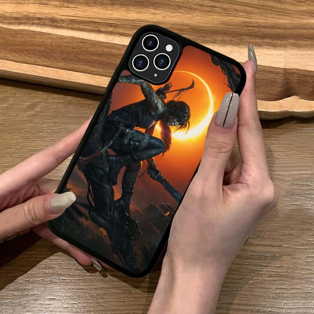

Video Game Tomb Raider Phone Case Silicone PC+TPU For For IPhone 11 12 13 14 15 16 Plus Pro Max Cover iPhone 12
