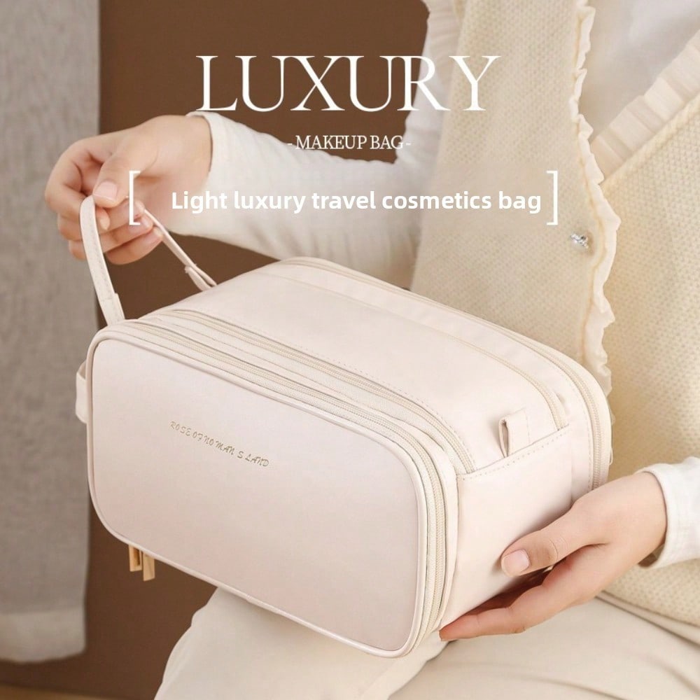 Cosmetic bag Women's large-capacity travel Big Mac New toilet bag Wash makeup brush storage bag Portable storage