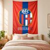 Bologna Football Club Tapestry Highquality for Decorating Living Room Bedroom Dorm Walls Ideal As Bedroom Wallart Orholiday Gift