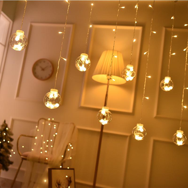 LED Fairy String Lights - Romantic Wishing Ball for Bedroom Decor