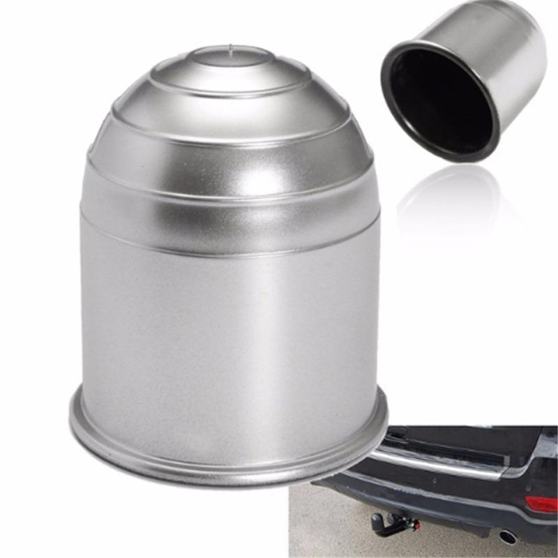 Universal 50MM Tow Bar Ball Cover Cap Trailer Ball Cover Tow Bar Cap Hitch Trailer Towball Protect Car Accessories