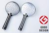 Toshin AngelAir Bijet Microbubble Shower Chrome 11 x 20 cm TH-102 Head, Plated, Dimensions Approx.