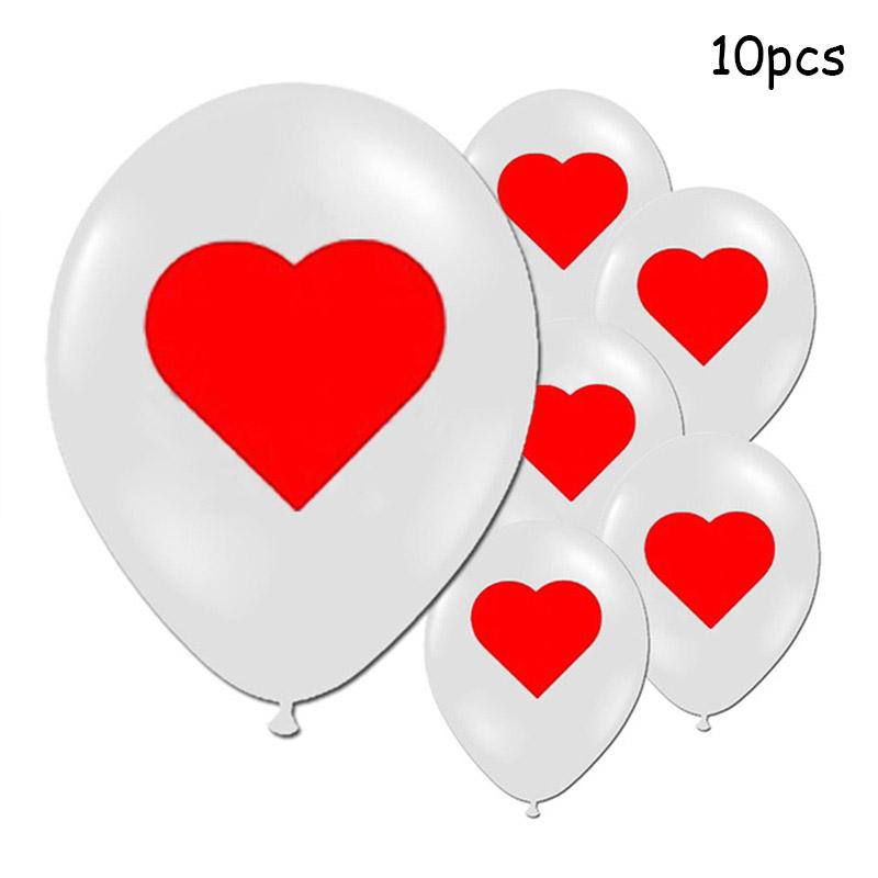 

10pcs 12inch Casino Theme Latex Balloons Black White Red Poker Card Balloon Casino night Carnival Poker Birthday Decorations 12inch