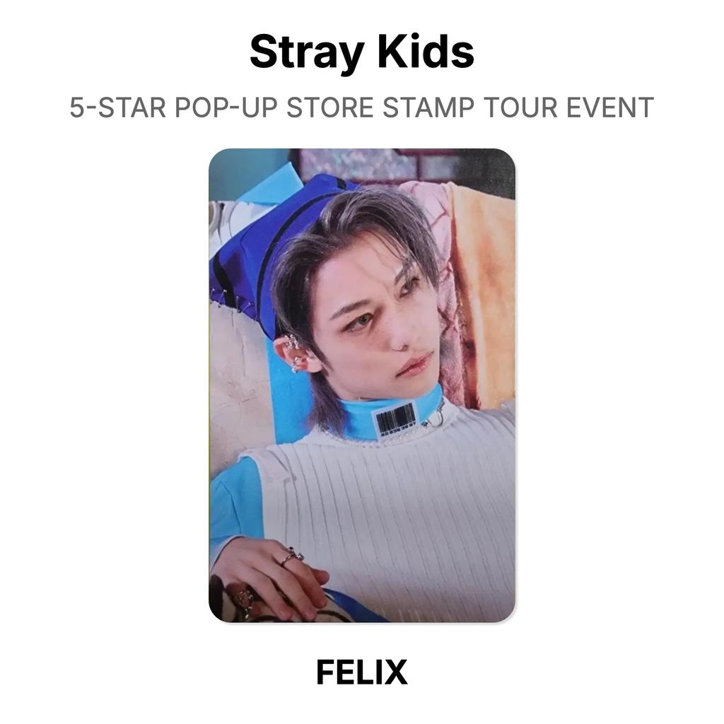 Stray Kids 5-STAR POP-UP STORE STAMP TOUR EVENT Official Photocard