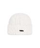 Bajal Safety Pin Fur Beanie Cream