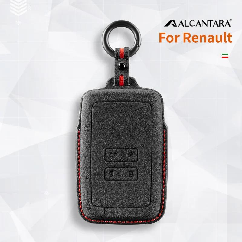 For Renault Dacia Megane Arkana Sandero Koleos Captur Clio Scenic Talisman Car Key Case Accessories Remote Keychain