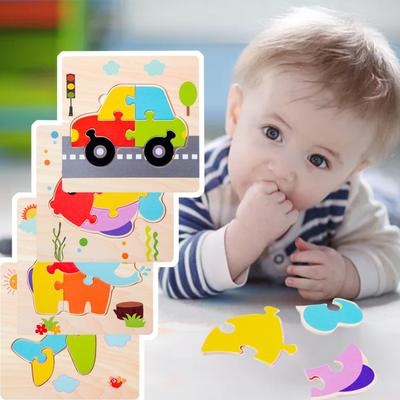 Children's Baby Early Education Puzzle Paper Toys Hands-on Ability Imposition