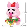 Disney Anime Princess Building Blocks Stitch Mickey Mouse mini Action toy Figures Blocks Toys Bricks Assemble Toys Kids Gifts