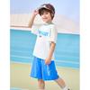 Montagut Boys' Letter Print Summer Sports Set