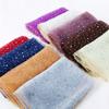 Thin Sparkling Headwrap Sequin Mesh Bandana Elegant Glitter Veil Turban  Spring Season