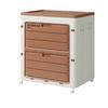 Large Capacity Storage Cabinet Toy Clothing Storage Box&Bins Movable Wheels Multi-Functional Flip-top Organizing Box