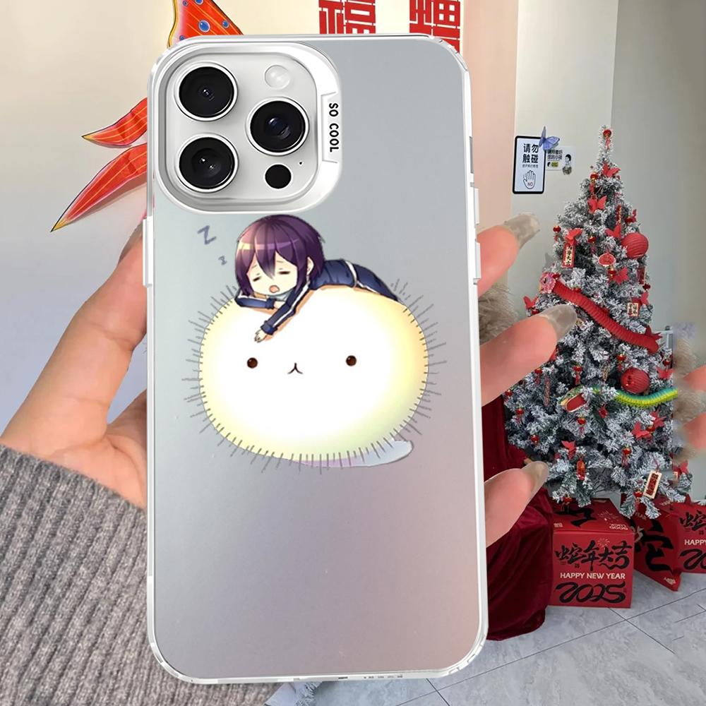 Japanese Yato Noragami Anime Art Phone Case For iPhone 16 15 14 13 12 11 Pro Max X XR XSMAX 8 7 Plus Matte Shockproof Back Cover