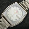 GENUINE VINTAGE SEIKO 5 AUTOMATIC 7009A JAPAN MENS WHITE DIAL WATCH A702439-5 R124-a702439