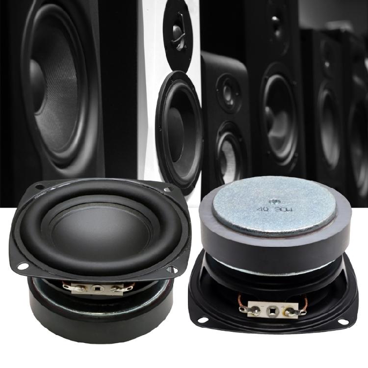 93mm R Enhanceds Bass Bluetooth-compatible Speaker 3.5Inch Metal Frame 30W Output 4Ohm Stability