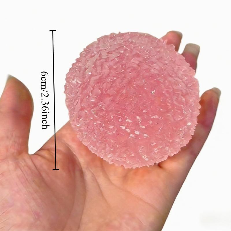 

Squishy Ice Sphere Maltose Fidgets Plaything Super Plush Pink Mochi Gentle-Rebound Squeeze Toy Anti-Stress Toy For Adults Hand Exercise