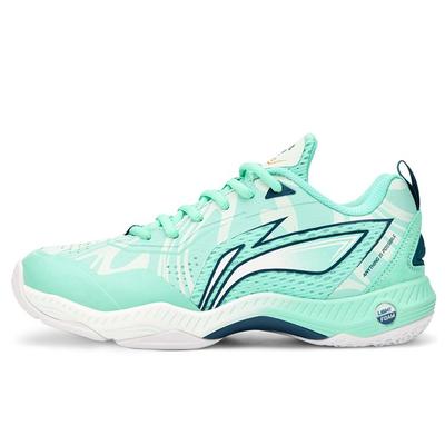 Li Ning Casual Versatile Non-Slip Wear-Resistant Low-Top Badminton Shoes Unisex Shoes Ice-Green AYZT003-3