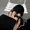 Simple Square Agate Stone Men's Fashion Jewelry Accessories Versatile Ring