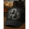 Popular Halloween Pumpkin Spider Digital Printing Baseball Cap, Retro Washed Old Adult Baseball Cap