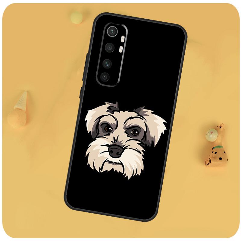 Cartoon Schnauzer Dog Cover For Xiaomi 14T Pro 13 14 15 Ultra 11T 12T 13T POCO X7 Pro X3 X5 F5 F6 M6 X6 Pro Case
