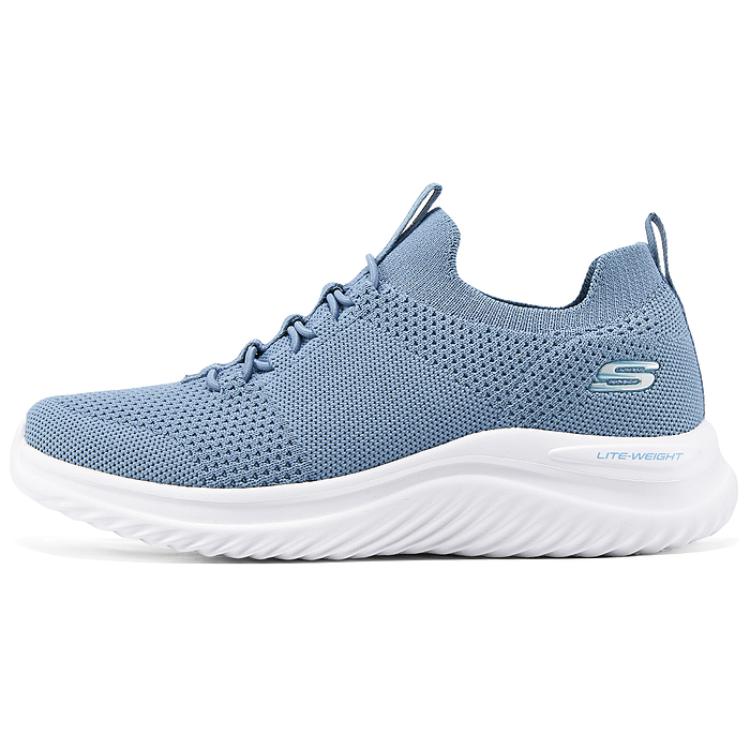 Skechers Sport Trendy Athletic Low-Top Casual Shoes Women sneakers Blue 898020-SLT 35