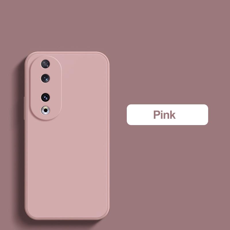 Für Honor 90 Pro Honor90 Pro Hülle Quadratische Flüssigsilikon Weiche Hülle Für Honor 90 Pro Honor90 90Pro 5G Stoßfeste Handyhülle