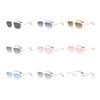 Frameless Rimless Sunglasses Square Driving Eyewear Retro Men Sunglasses  Female