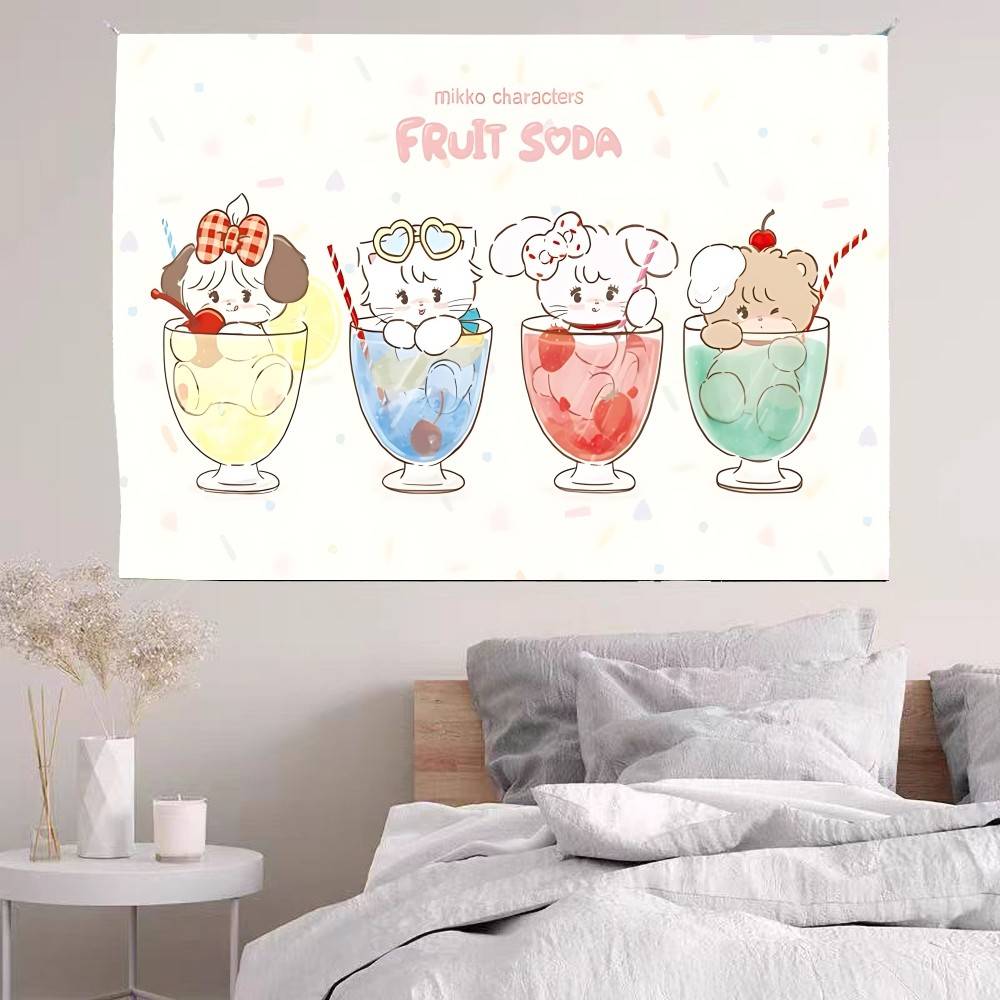 MMikko CCharacters Tapestry Customizable Tapestries Of Various Styleswall Hangings Celebrity Photo Printingwall Hangings