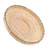 Bamboo Basket Woven Large Capacity Fruit Storage Kitchen Home Decor Serving Container Handmade Food Holder