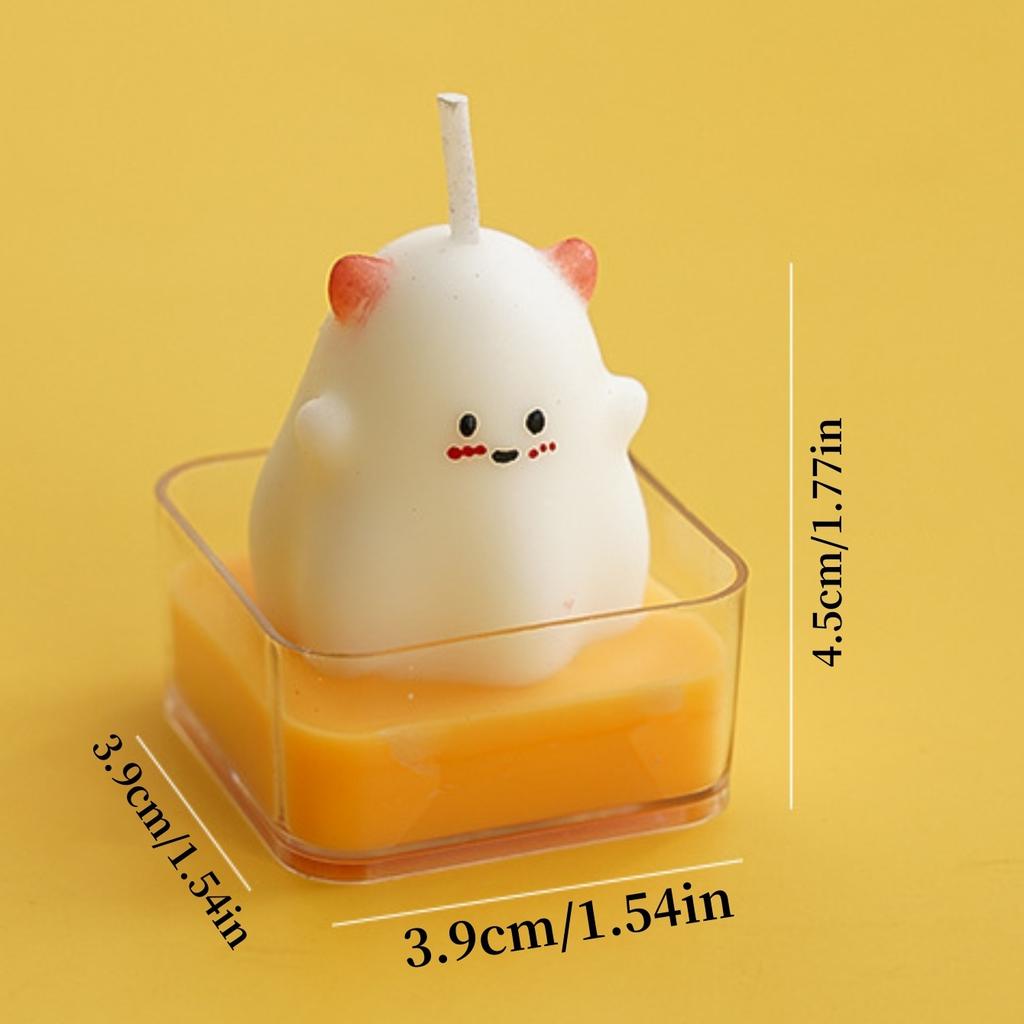 Halloween Ghost Pumpkin Candle Spooky Cute Tea Candles Festival Party Home Decorations Gifts Multi-styles