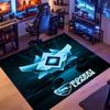 Game Rocket league -Themed Entrance Mat,Non-Slip Mat Area Rug,Room Decor,Outdoor Decor,Kitchen Rug,Doormat - Machine Washable,Easy to Clean