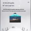 HIKVISION Telecamera PTZ per Conferenze 8MP 4K con Doppio Microfono Spina CN (adattatore incluso)