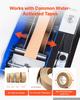 Water-Activated Tape Dispenser, Automatic Kraft Gummed Tape Dispenser, 100995mm Adjustable Length, 40100mm Tape Width, 220V Electric Water-Activated